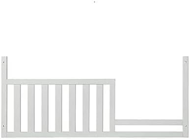 Toddler Bed Safety Guard Rail for Westwood Design Cribs (White, Wyatt Crib)