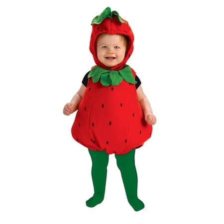 Rubies Berry Cute Strawberry Costume for Babies, Girls 6-12 months