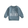 thumbnail image 1 of Toddler Big Bro Lil Sis Siblings Matching Outfits Baby Boy Girl Crewneck Sweatshirt Tops/Romper Spring Fall Clothes, 1 of 8