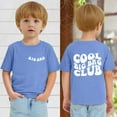 thumbnail image 1 of Toddler Big Brother Shirt,Big Bro Club Toddler Boys Cool Brother T-Shirt Summer Tees Sibling Reveal Gift Short Sleeve Baby Boy Top Shirts Light Blue 1-2Y, 1 of 6