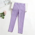 thumbnail image 1 of Toddler and Big Girls Leggings: Cotton Stretch Pants Baby Girls Candy Color Solid Color Leggings Casual Kids Tight Pants for Kids – School, Dance, Yoga, and Ballet, 1 of 4