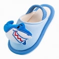 thumbnail image 1 of Toddler Big Kids House Slippers for Boys Girls Open Toe Cloth Slippers Comfort Slip On Style Soft Sole Non Slip Lightweight Indoor Home Shoes for Daily Use Gibobby,8,Blue, 1 of 6