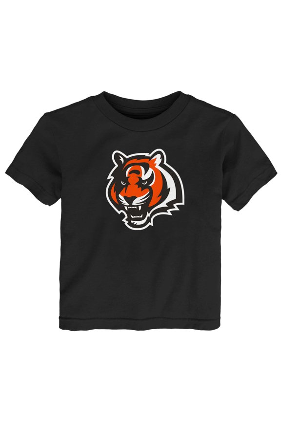Toddler Black Cincinnati Bengals Primary Logo T-Shirt