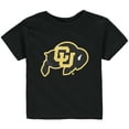 thumbnail image 1 of Toddler Black Colorado Buffaloes Big Logo T-Shirt, 1 of 1