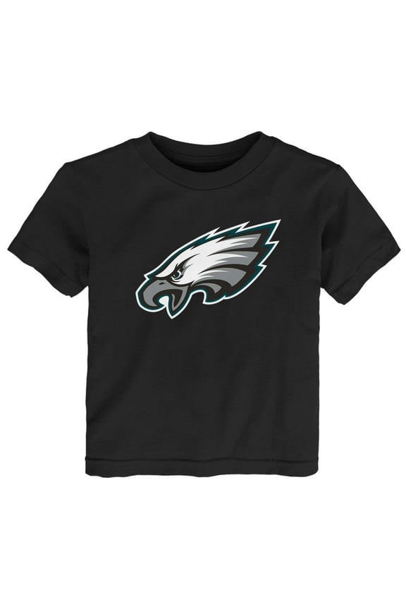 Toddler Black Philadelphia Eagles Primary Logo T-Shirt