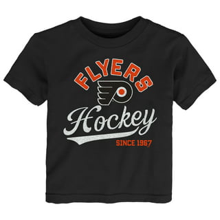 Starter /black Philadelphia Flyers Cross Check Jersey V-neck Long Sleeve T- shirt At Nordstrom in Orange for Men