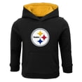 thumbnail image 1 of Toddler Black Pittsburgh Steelers Prime Pullover Hoodie, 1 of 1