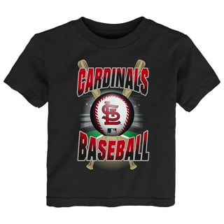 Zoey's Attic Go Cards St. Louis Cardinals Baseball Youth Raglan Shirt