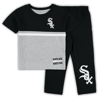 Chicago White Sox Toddler Position Player T-Shirt & Shorts Set - Black/White