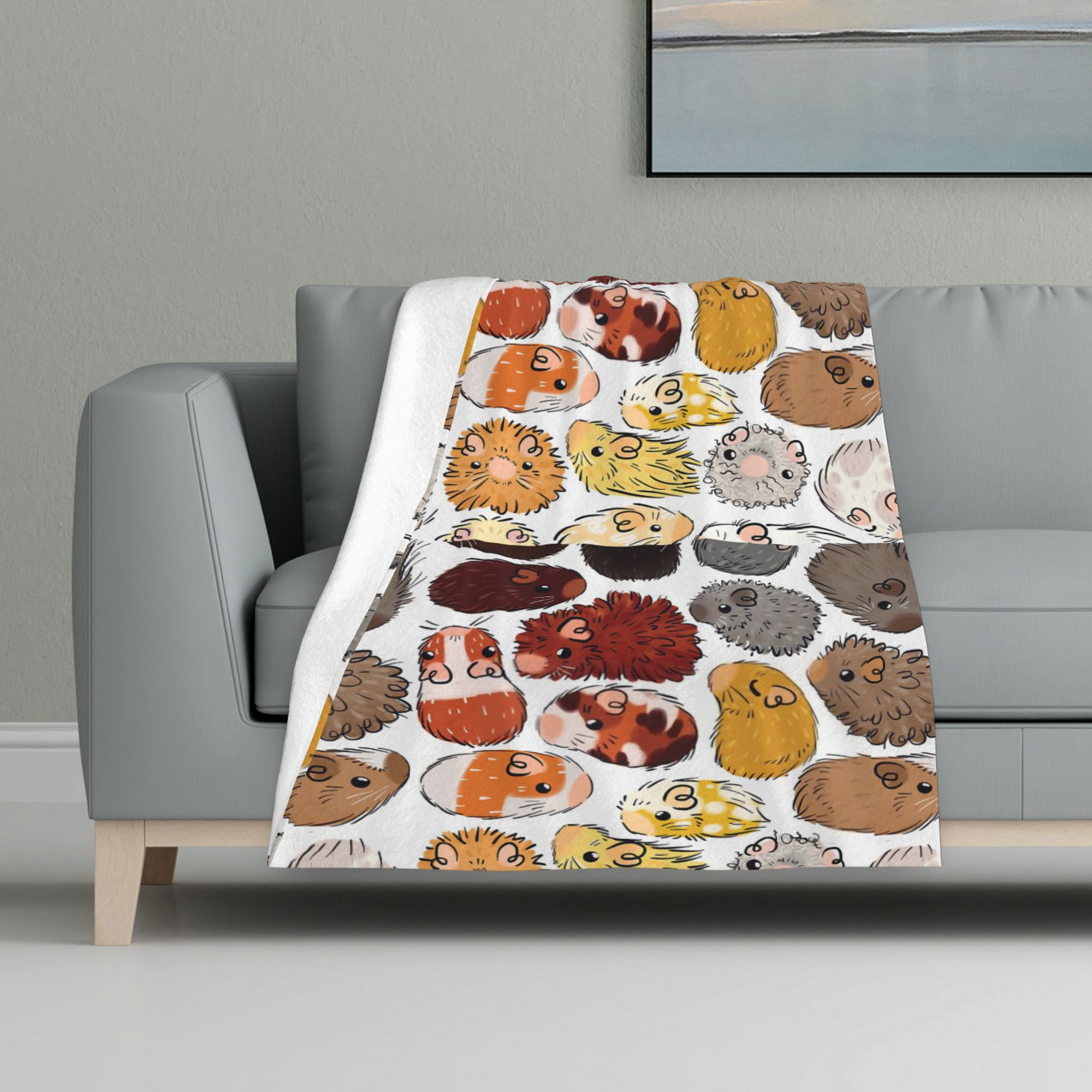 Toddler Blanket For Boys Girls Lightweight Baby Kids Blanket Cute Soft