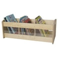 thumbnail image 1 of Wood Designs 990644 Toddler Book Browser-12"D, 12" Height, 36" Width, 13.5" Length, 1 of 2