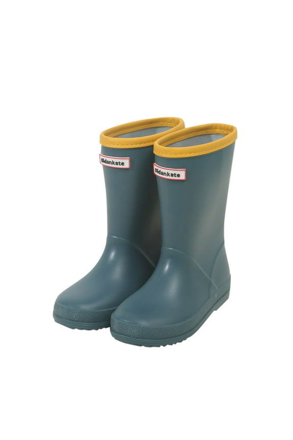 Toddler Boots,Children Rain Boots Unisex Waterproof Play Footwear Kids Outdoor Garden Shoes,Boys Rain Boots,Z01 Navy,5-6 Years
