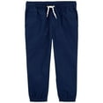 thumbnail image 1 of Toddler Boy Carter's Drawstring Joggers Color: Navy Size: 4T, 1 of 4