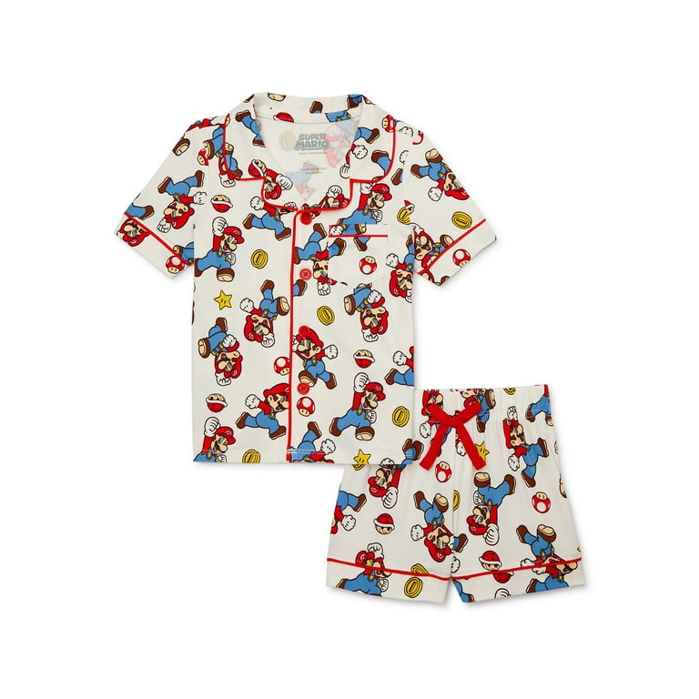 Super mario pajamas for boys sale