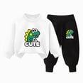 thumbnail image 1 of Toddler Boy Clothes 2PCS Fall Winter Baby Boy Outfit Long Sleeve Sweatshirt +Pants Sweatsuit Clothing Set 6-12 Months 12-24 Months 2T 3T 4T 5T 6T 7T 8T 9T Children(B,2-3 Years), 1 of 4