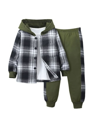 Hoodie And Flannel Outfit Girl