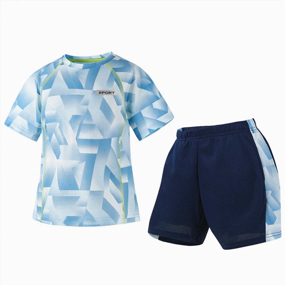 Toddler Boy Clothes Boys Girls Fashion Outfits Set Kids Spring Summer Stripe Prints Sleeveless Training 3 6 12 18 24 Months 3T Tee & Shorts T Shirts Tops 2 Piece