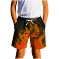 thumbnail image 1 of Toddler Boy Clothes Printed Summer Beach Shorts Kids Casual Adjustable Waist Swim Shorts 7-14Y, 1 of 6