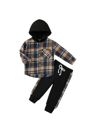 Flannel hoodie outfit top