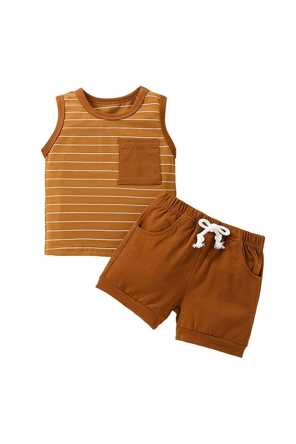 Toddler Boy Clothing-Dinosaur Graphic Print Short Sleeve & Drawstring Waist Shorts-Little Boys Summer Set Summer Outfit 2Pcs