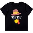 thumbnail image 1 of Toddler Boy Cowboy Pirate T-Shirt Halloween Thanksgiving Party Novelty Funny Short Sleeve Tee, 1 of 7