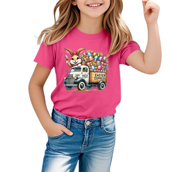Toddler Boy Easter Day Shirt Vintage Comfortable White Egg Easter Story Tshirt Kids 2026 Short Sleeve Cotton Easter Tee Tops