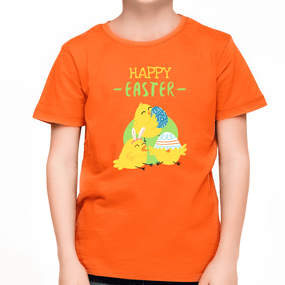 Toddler Boy Easter Shirt Happy Easter Shirts Chicks Easter Shirts for Boys