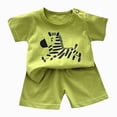thumbnail image 1 of Toddler Boy First Day of School Outfit Short Sleeve Tops and Shorts Set Back to School Clothes 6-12 Months 12-24 Months 2t 3t 4t 5t 6t 7t 8t 9t Children 6-7 Years, 1 of 7