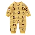 thumbnail image 1 of Toddler Boy Girls Easter Outfit Bunny Carrot Sleeveless T-Shirt Elastic Waist Shorts Set Cartoon Print Summer 2pcs Clothes Short Sets 2PCS Set Set (1-3 Months,Yellow) Boys Summer Top+Shorts Set, 1 of 4