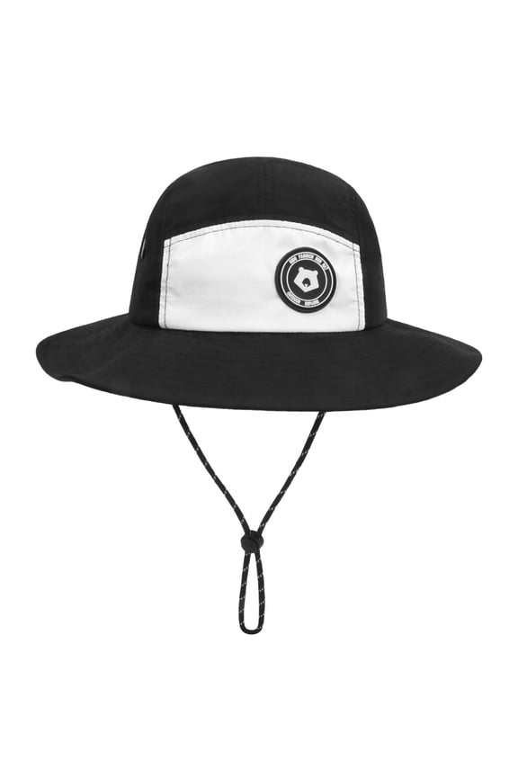 Toddler Boy Hat Water Repellent Sun Hat â Lightweight Breathable Bear Patch Bucket Hat for Outdoor Travel, Summer Essentials Fishing Hat for 1-8 Years Active Kids