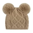 thumbnail image 1 of Toddler Boy Hats Caps Boys Stocking Cap Toddler Girls Boys Winter Hats Boys Soft Baby Caps Kids Knit Winter Warm Hats, 1 of 6