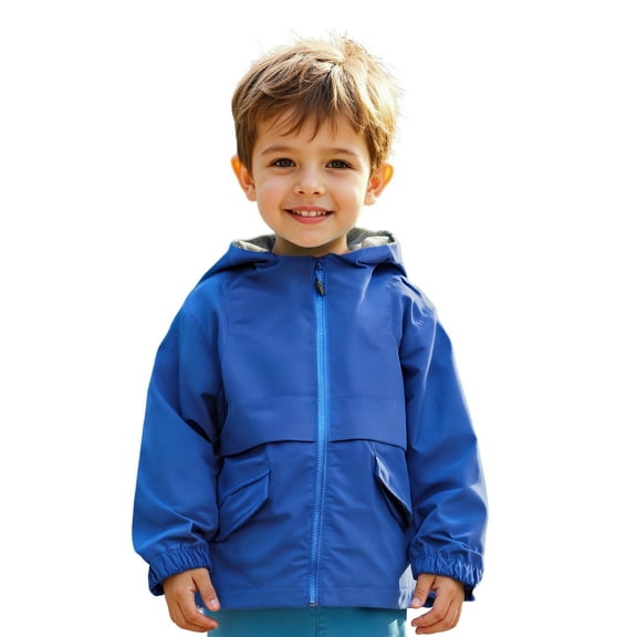 Toddler Boy Jackets Windproof Jacket Hoodie Zip Up Lightweight Toddler Jacket Fall Jacket Girls Size 18-24 Months Clothes
