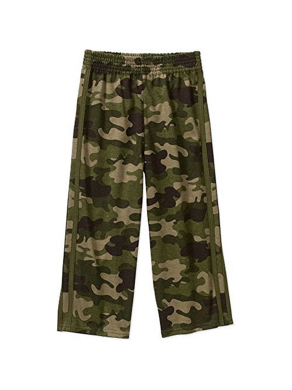 Toddler Boy Knit Athletic Pants Sweatpants (Camo, 2t)