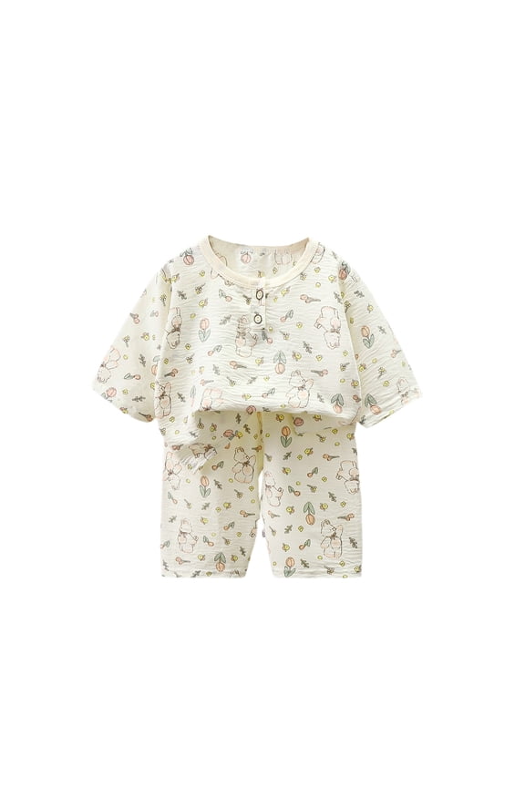 Toddler Boy Outfit Sets Cloud Lightweight Long Sleeved Shirtshort Pants Sleeping Boys Valentines Day Outfit,Light Yellow,110