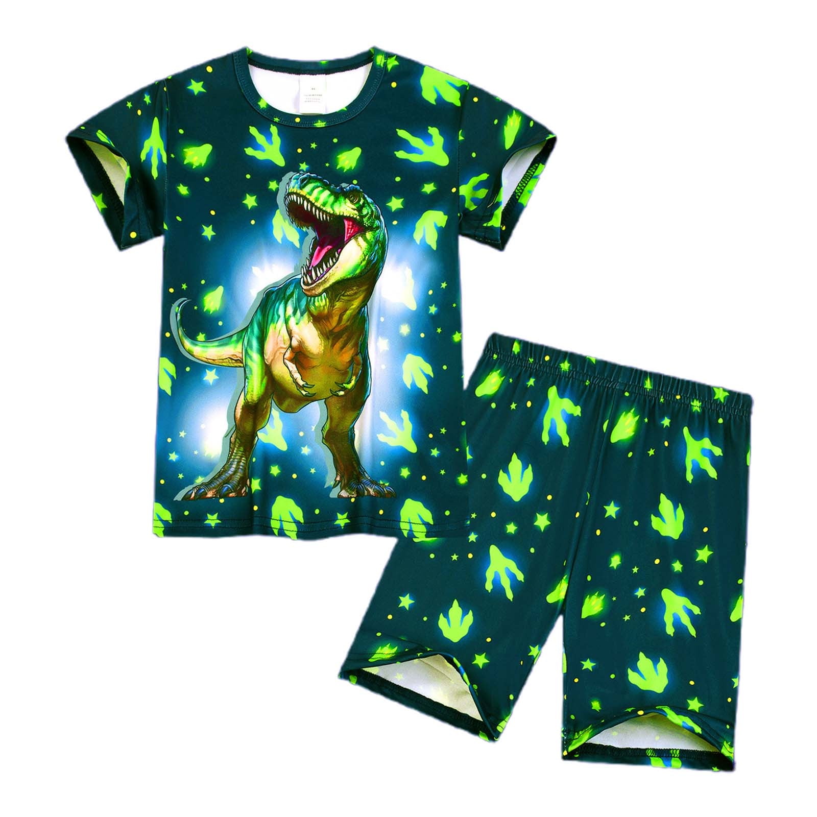 Toddler Boy Outfit Sets Short Sleeve Shorts Playwear Soft 2 8 Years Old ...