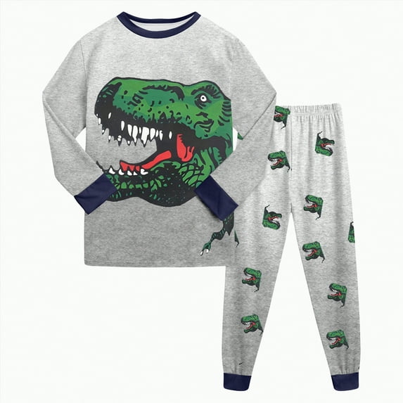 Toddler Boy Outfits Baby Fall/Winter Graphic Long Sleeve Elastic Waist 6M 1T 2T 3T 4T 5T Everyday Outfit Set 2 PC
