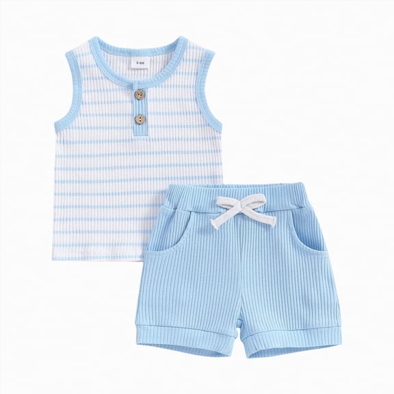 Toddler Boy Outfits Baby Summer Clothes Kids Spring Stripe Prints Short-sleeved Basketball 18-24 Months 2t 3t 4t 5t 6t Tees and Shorts T-Shirt with 2-Piece