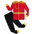 thumbnail image 1 of Toddler Boy Pajamas Toddler Kids Boys Career Themed Pajama Set Halloween Christmas Cotton Long Sleeve Sleepwear for Performance Theme Party Dress Up Pajamas for Kids Red3 4 Years, 1 of 7