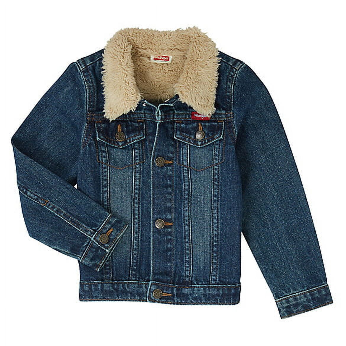 Boys sherpa sales trucker jacket