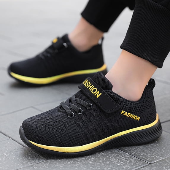 Toddler Boy Shoes Fashion Sneakers for Girls Non- Cushioned Tennis Shoes for Boys Wide Toe Box Athletic Shoes Hiking Shoes School Shoes Walking School Gym Shoes