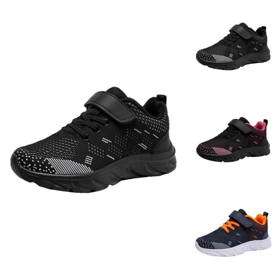 Toddler Boy Shoes Sneaker for Boys Kids Casual Sports Flying Woven Shoes Breathable Non Mesh Fashion Lightweight Flying Woven Sneakers