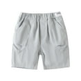 thumbnail image 1 of Toddler Boy Shorts 4-5 Years Kids Sport Solid Spring Summer Casual Fashion Comfortable Breathable Daily Outdoor Activities Pants, 1 of 4