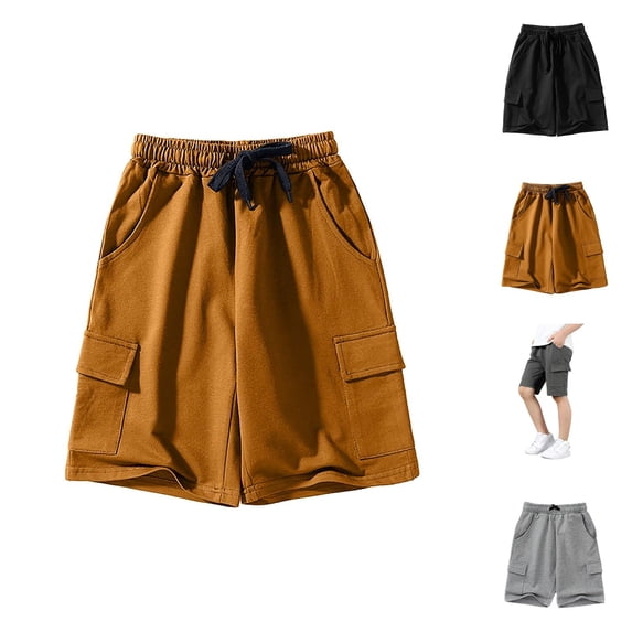 Toddler Boy Shorts Girls Kids Sport Solid Casual Fashion Boys Summer Clothes Beach Cargo Pants Shorts