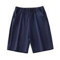 thumbnail image 1 of Toddler Boy Shorts Solid Elastic Waist Jogger Baby Boy Summer Clothes Baby Boy Essentials 4-5 Years Boys Fashion, 1 of 5