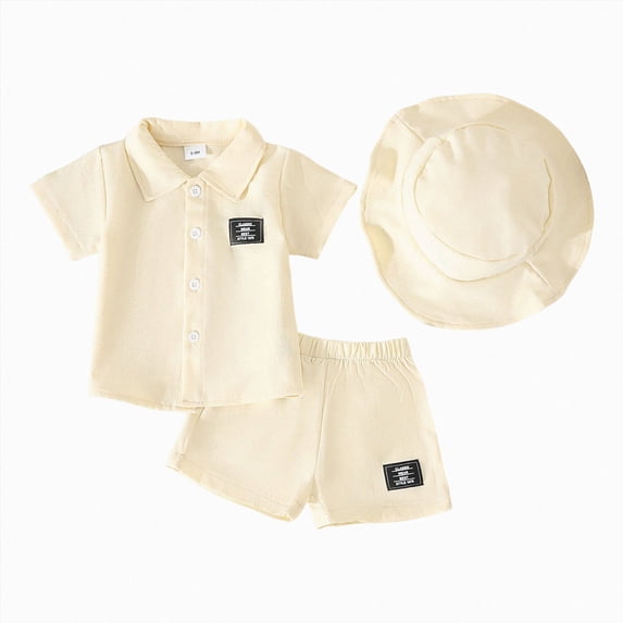 Toddler Boy Summer Fall Outfits Set 2PCS Short Sleeve T-Shirt & Shorts Sets Teen Fashion Clothing Sets 6-12 Months 12-24 Months 2t 3t 4t 5t 6t 7t 8t 9t Children 6-9 Months