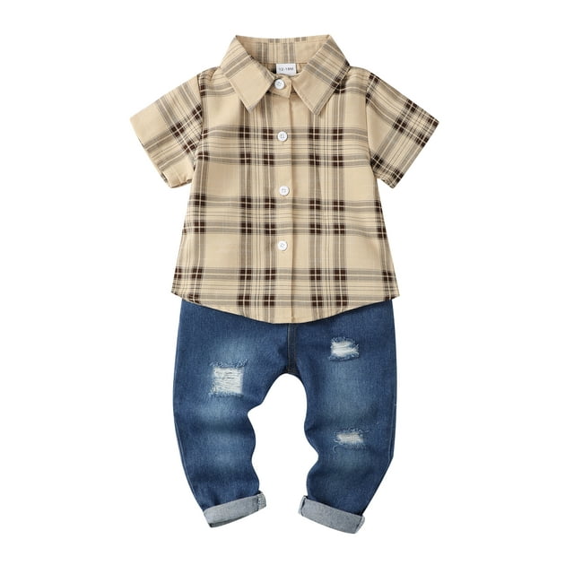 Toddler Baby Boy Summer Clothes Set - Hooded T-Shirt & Shorts, 6-24 Months 3T, Cotton Blend, Casual Outfits