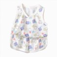 thumbnail image 1 of Toddler Boy Summer Outfit Kids Suit Cartoon Floral Prints T Shirt Tops Shorts Cotton Soft 2Pcs Clothes Set 6-12 Months 12-24 Months 2t 3t 4t 5t 6t 7t 8t 9t Children 11-12 Years, 1 of 1