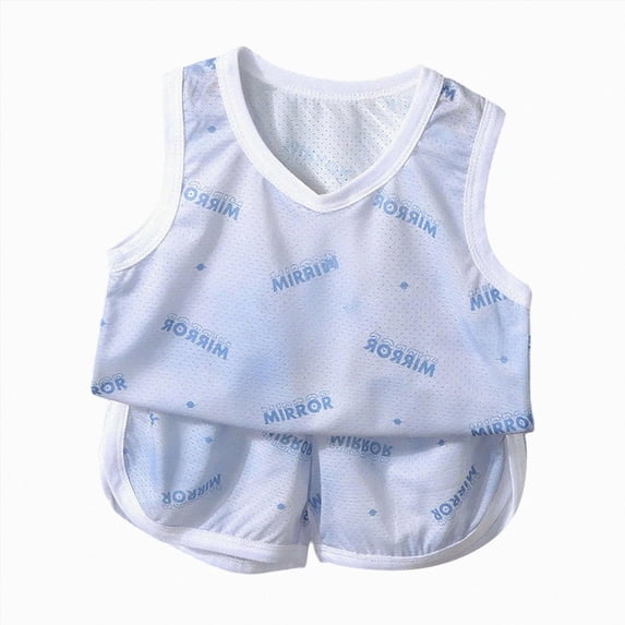 Toddler Boy Summer Outfit Kids Suit Cartoon Floral Prints T Shirt Tops Shorts Cotton Soft 2Pcs Clothes Set 6-12 Months 12-24 Months 2t 3t 4t 5t 6t 7t 8t 9t Children 8-10 Years