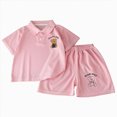 thumbnail image 1 of Toddler Boy Summer Outfit Short Sleeve T-shirt Top Elastic Waist Shorts Set 2Pcs,Adjustable Waist 6-12 Months 12-24 Months 2t 3t 4t 5t 6t 7t 8t 9t Children 7-8 Years, 1 of 6