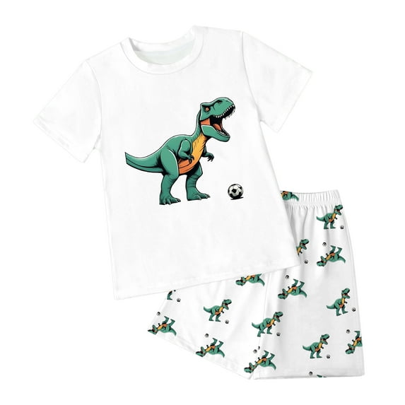 Toddler Boy Summer Outfits for Boys Toddler Kids Baby Boy Summer Clothes Sets Letter Print Short Sleeve Tops Shorts Outfits Gibobby(4-5 Years,White)